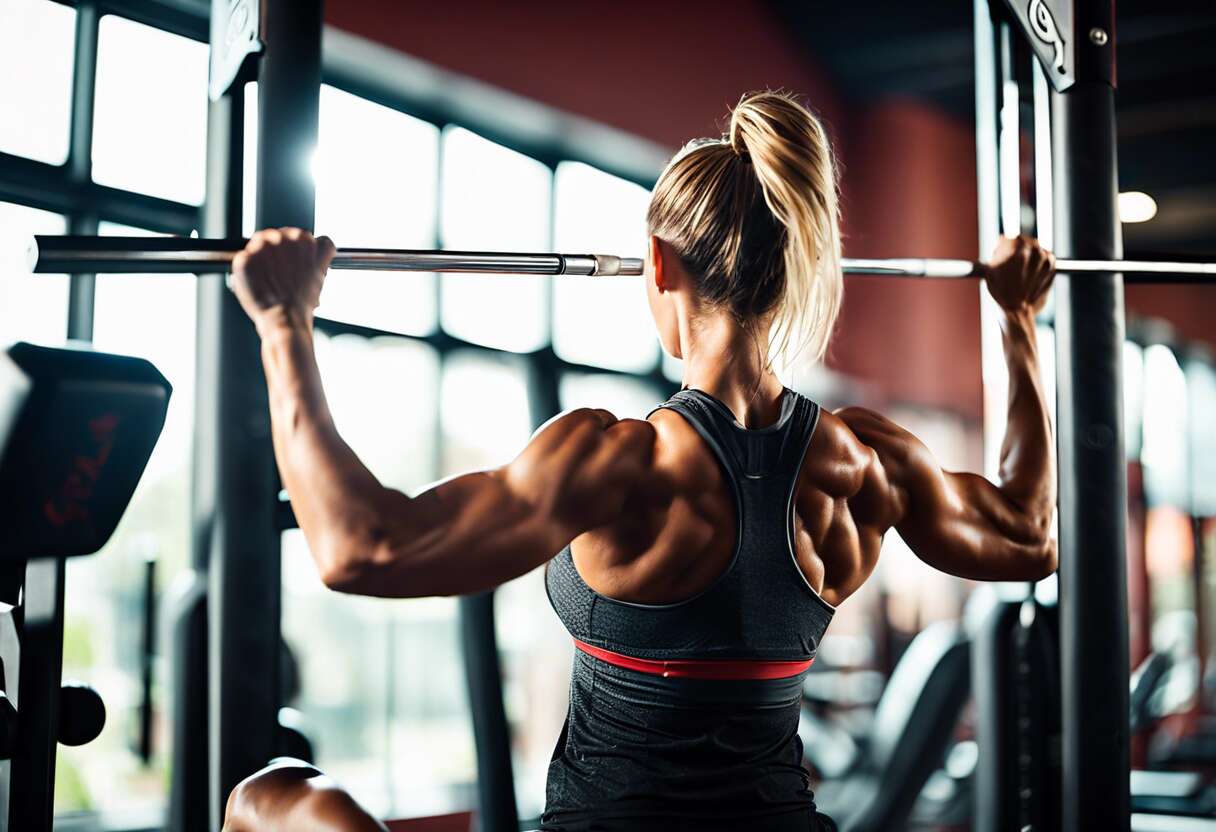 Extension verticale à la poulie basse : guide complet pour un dos musclé