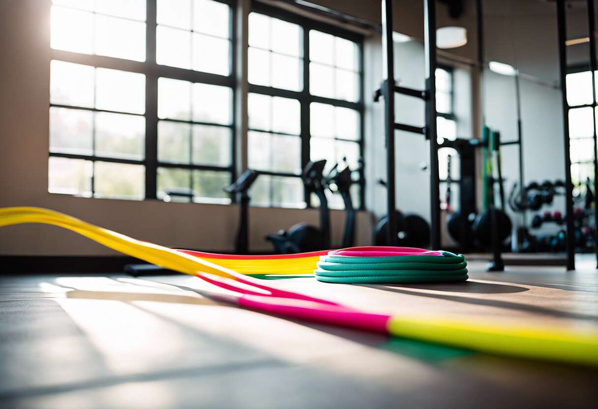Développé debout avec élastique : guide complet pour un renforcement musculaire efficace