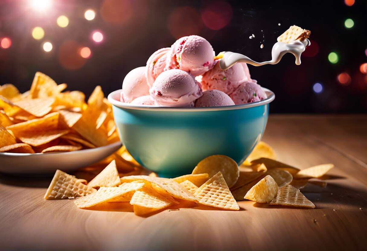 Crème glacée et chips : une addiction comparable à la drogue, révèle une étude
