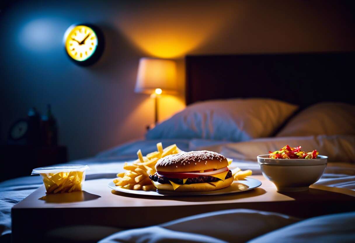 Impact de la junk food sur le sommeil : comprendre les conséquences