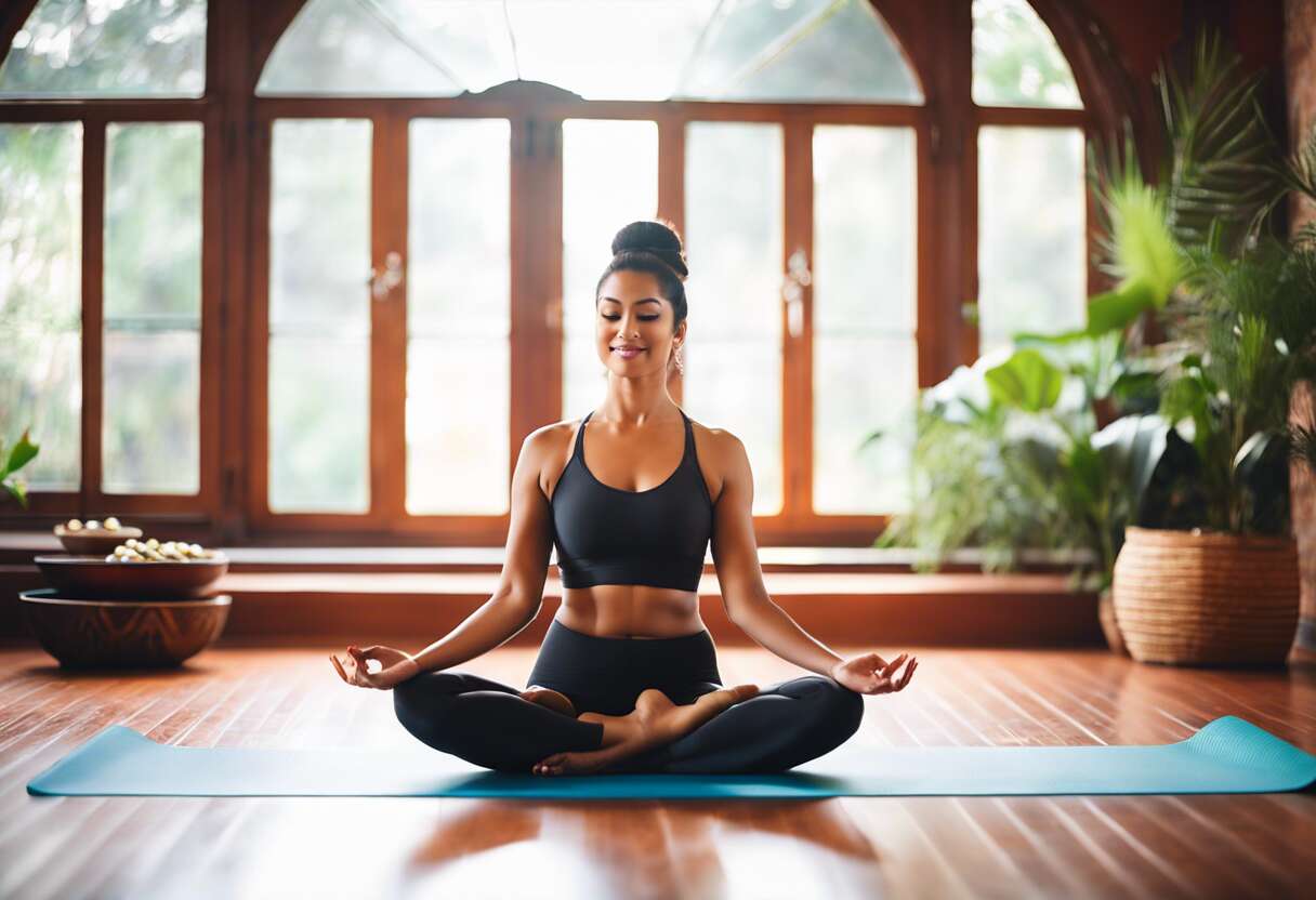 Upavistha Konasana : maîtriser la posture de l'angle assis en yoga
