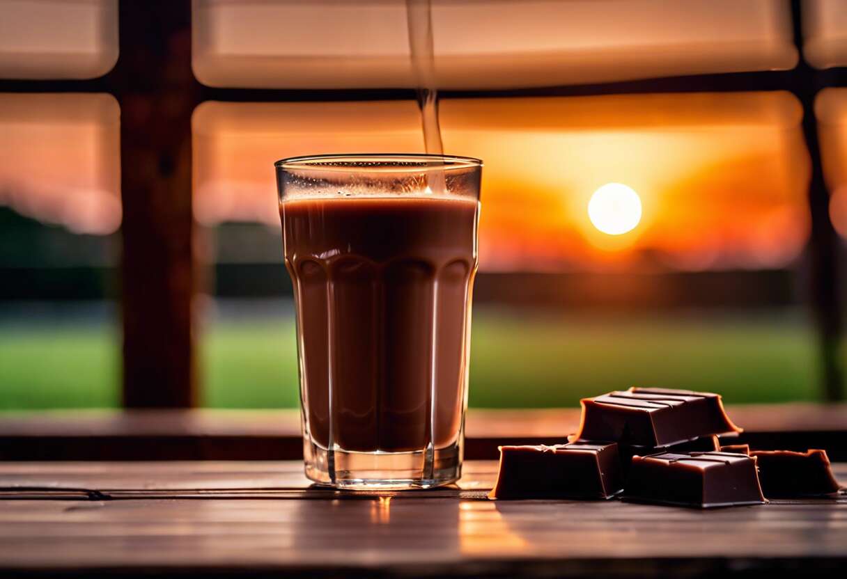 Le lait chocolaté : un allié inattendu pour une récupération efficace