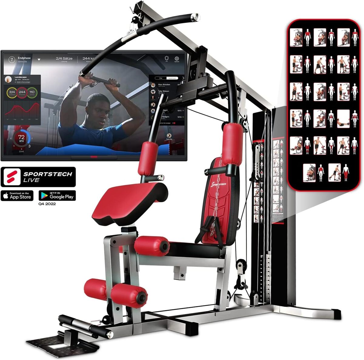 Test HGX100/HGX200/HGX300 : votre Station de Musculation Tout-en-Un