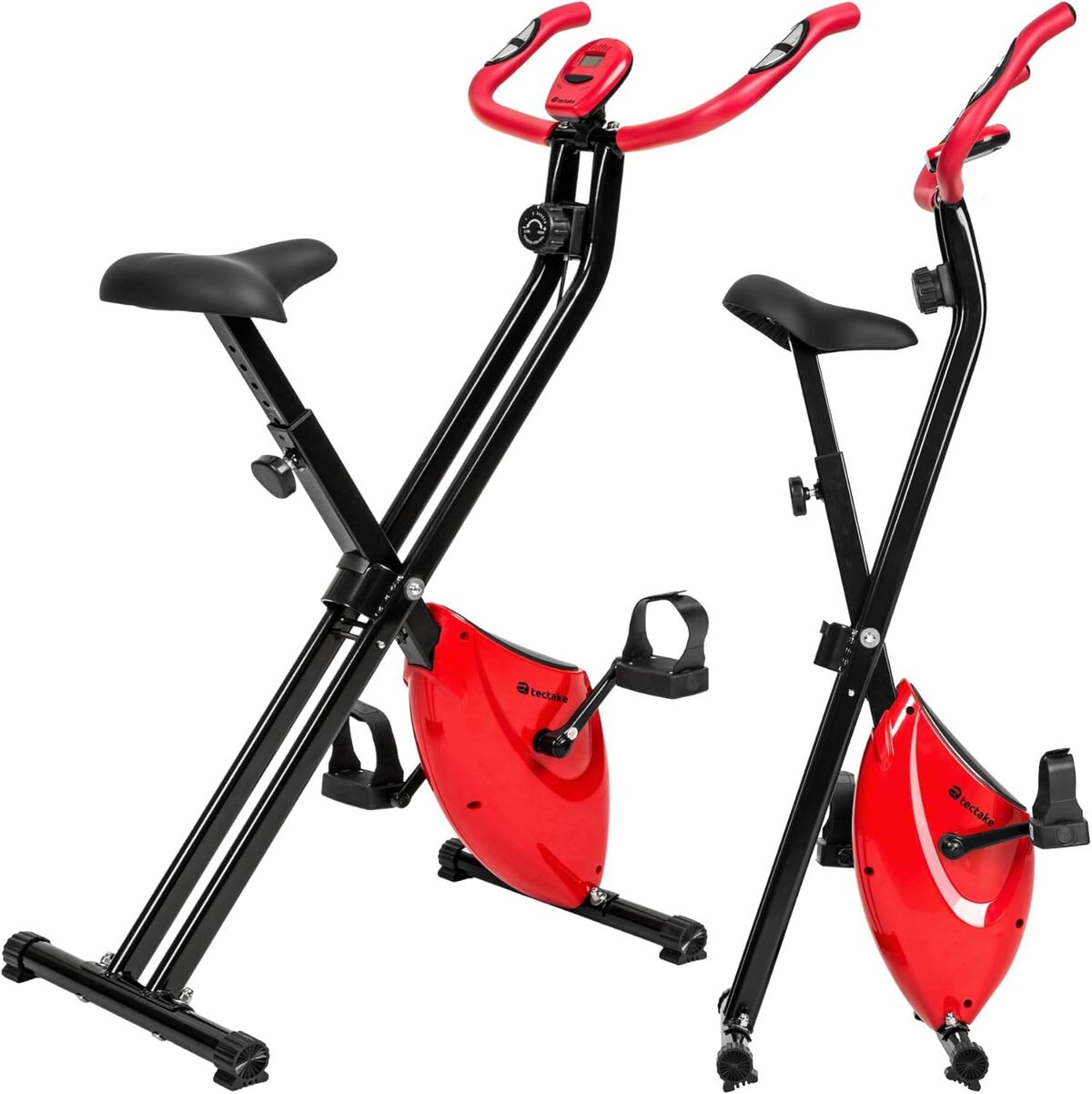 Test vélo pliable TecTake : fitness et cardio à domicile