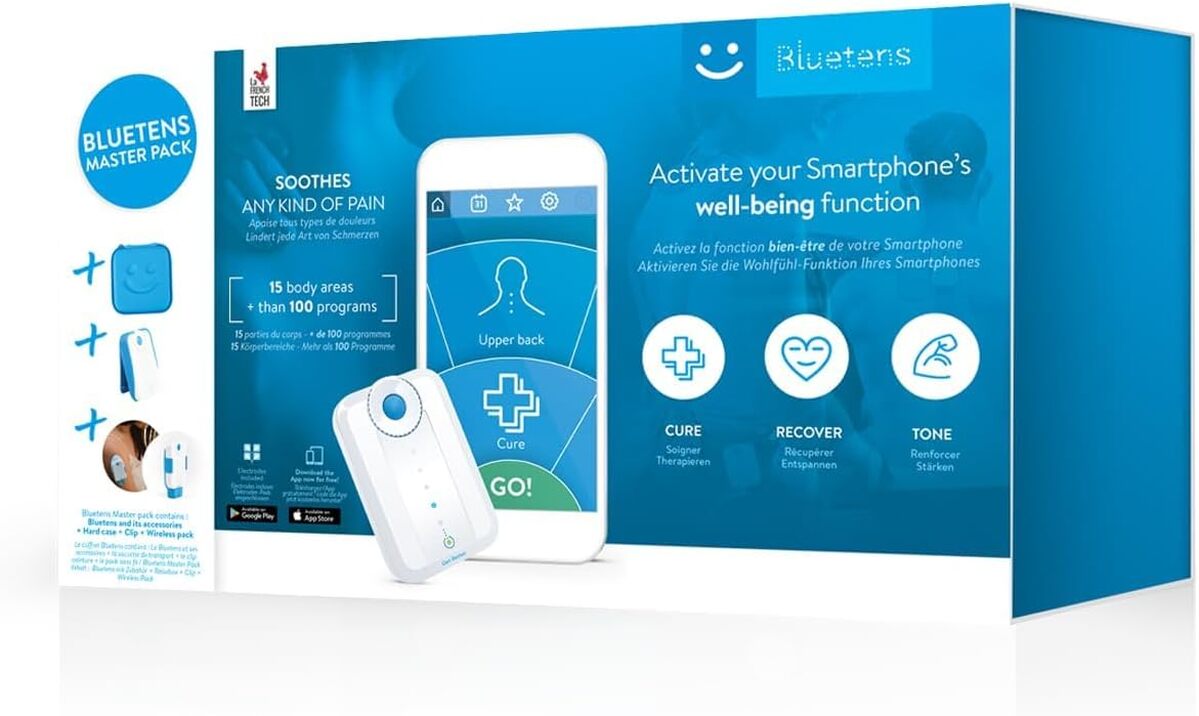 Test : bluetens masterpack, l'électrostimulateur connecté complet