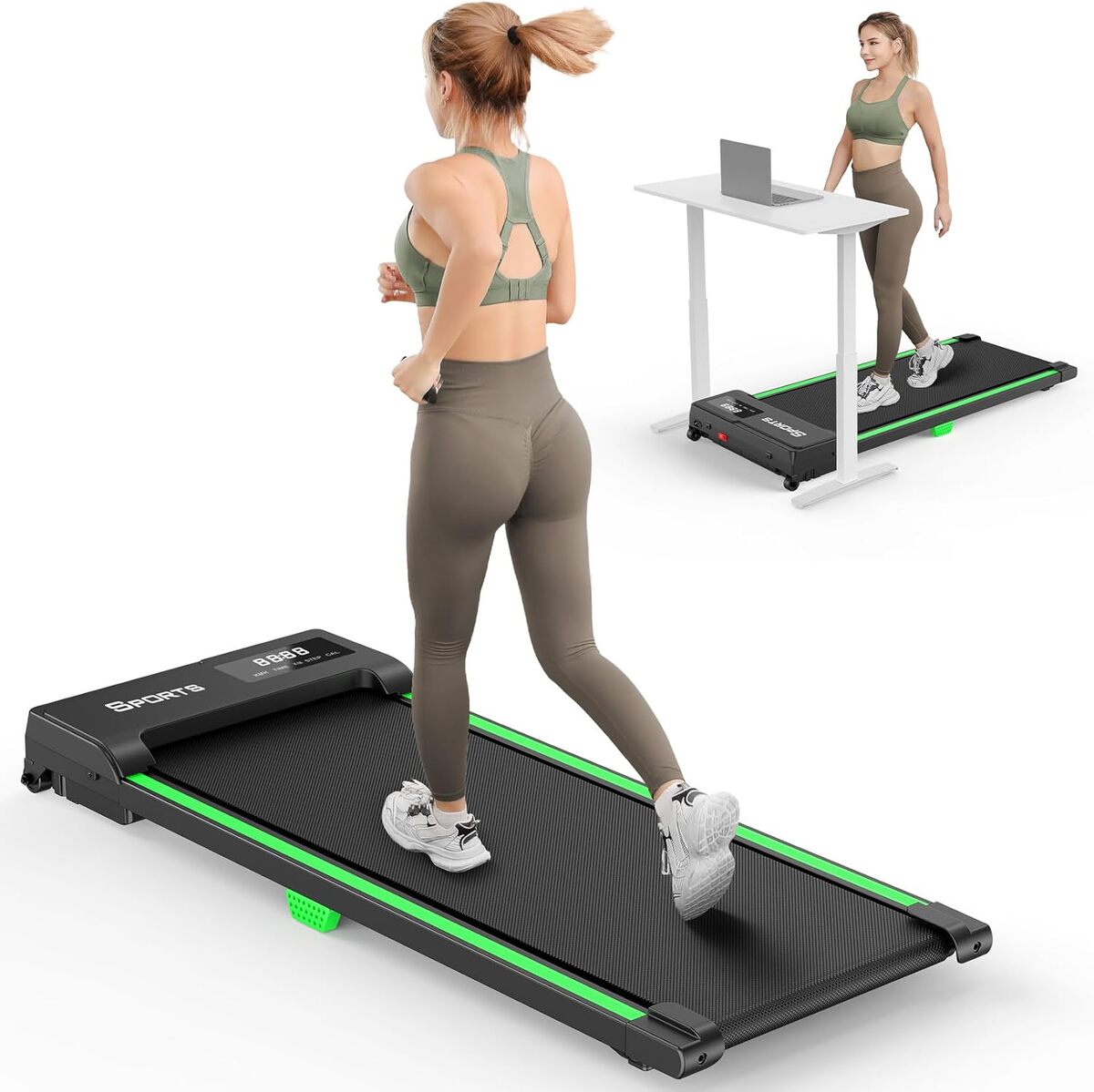 Test : walking pad ultra silencieux 2.5HP pour maison et bureau