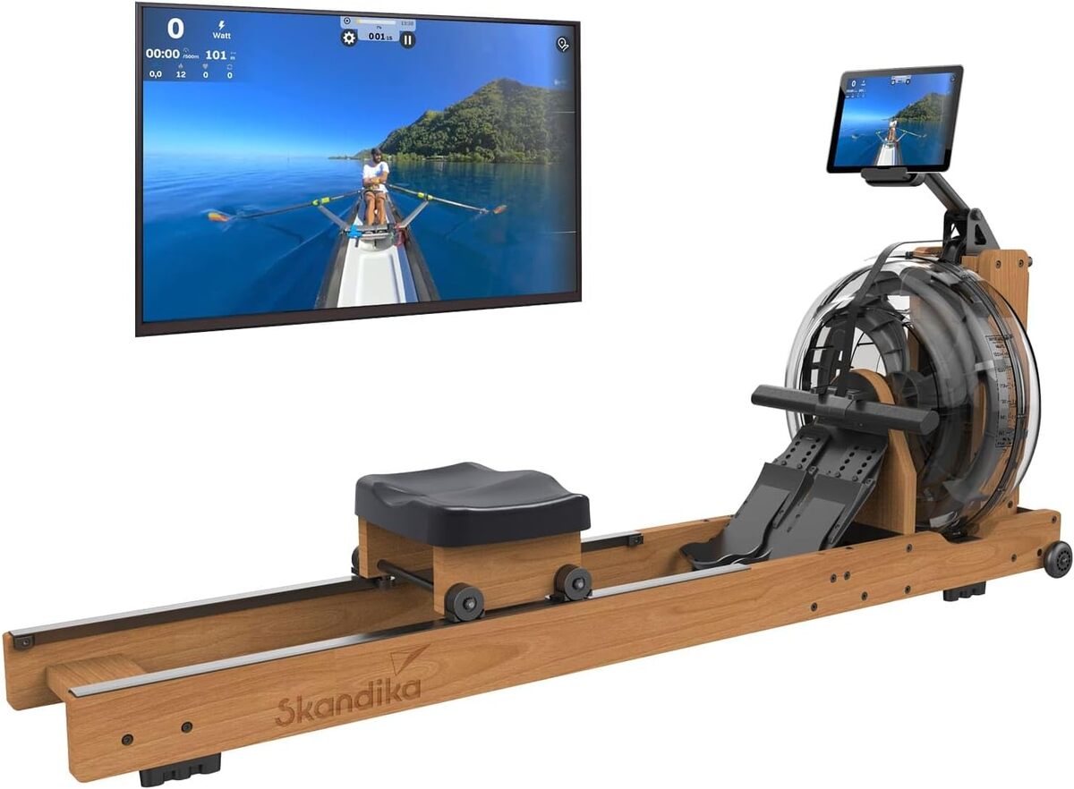 Test du rameur Skandika Lykke : performance et design en bois