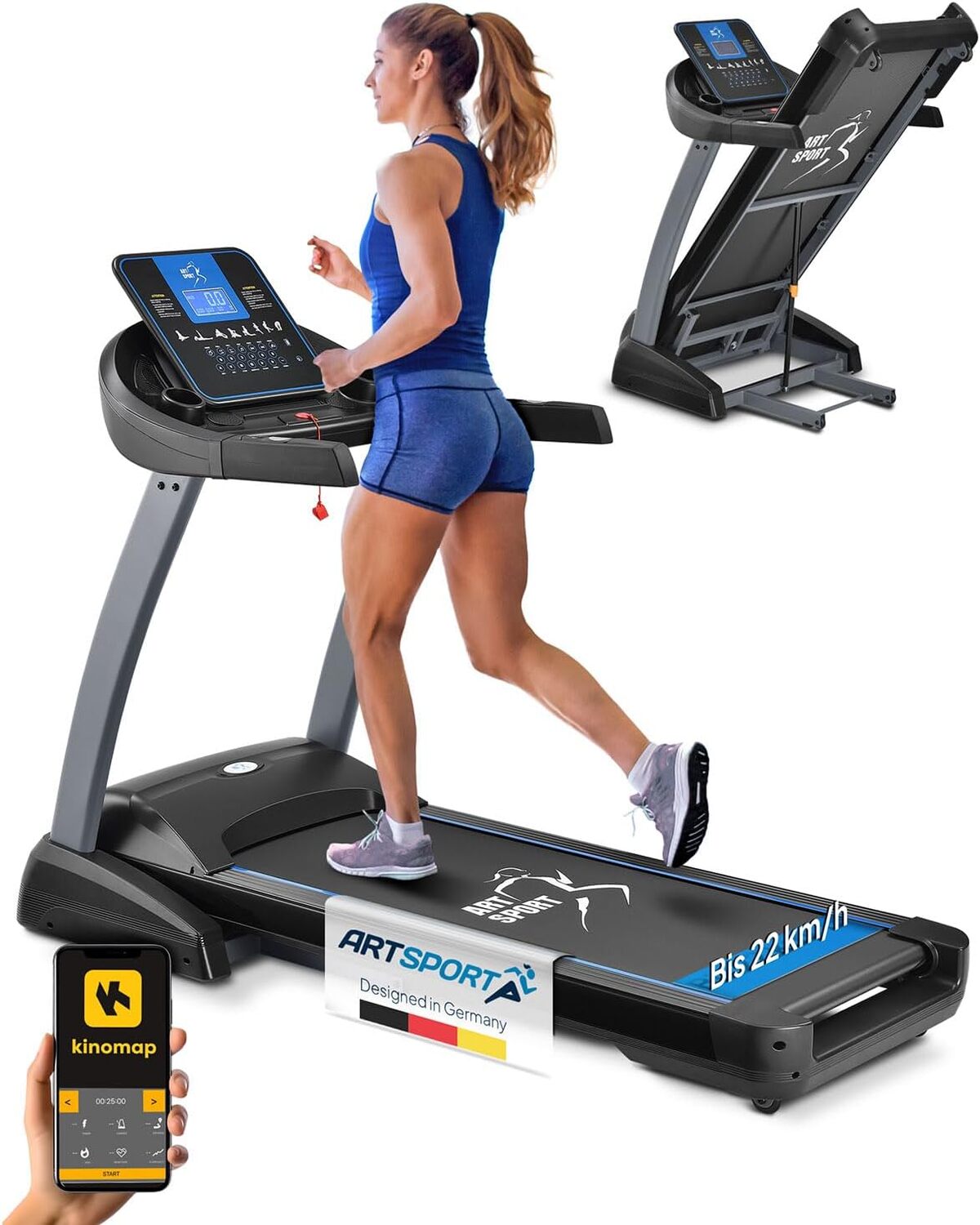 Test du tapis de course pliable ArtSport Speedrunner 7000 : performance et innovation