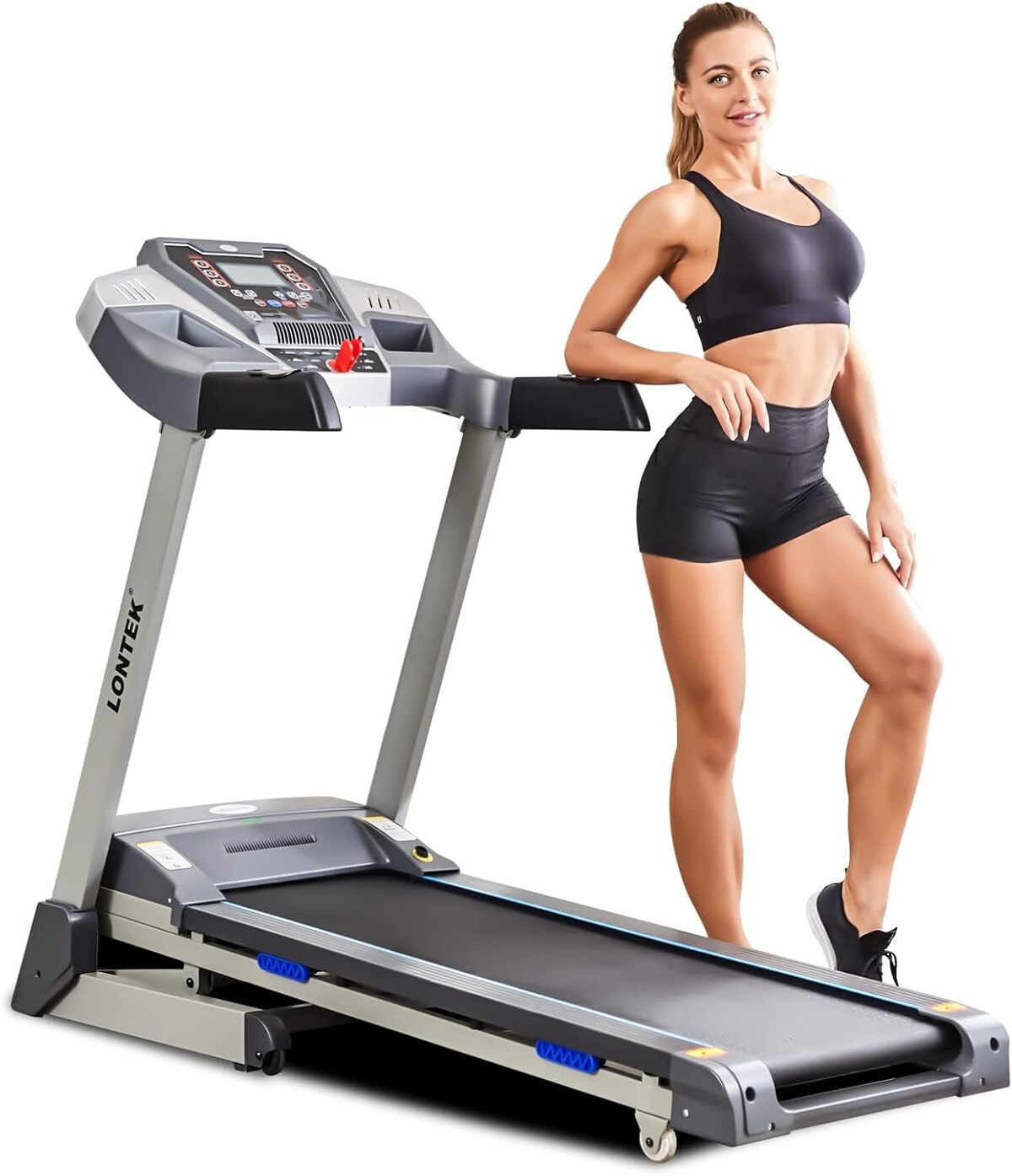 Test du tapis de course pliable Lontek : performance et connectivité