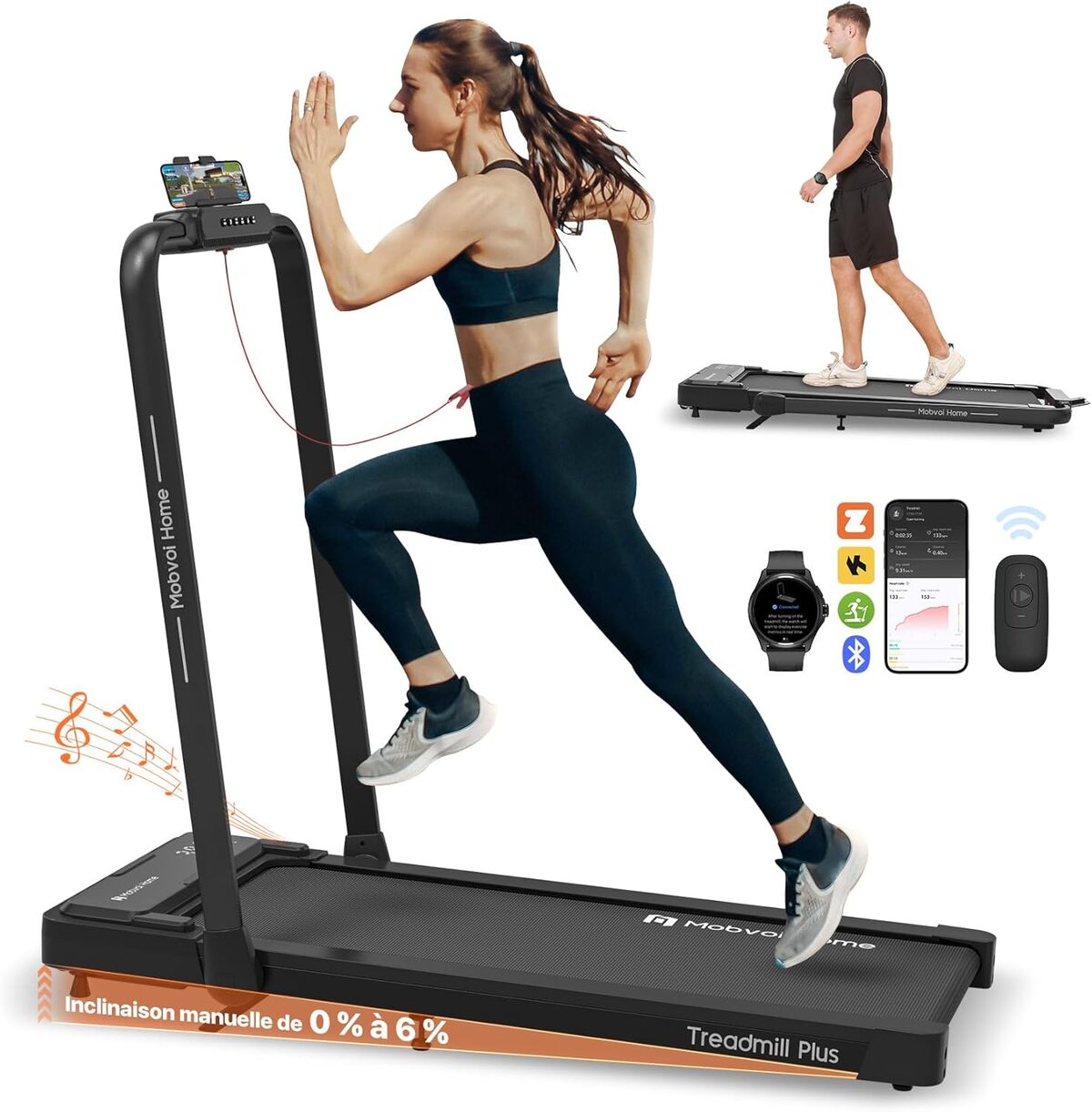 Test tapis de course Mobvoi Home Plus : performance et innovation