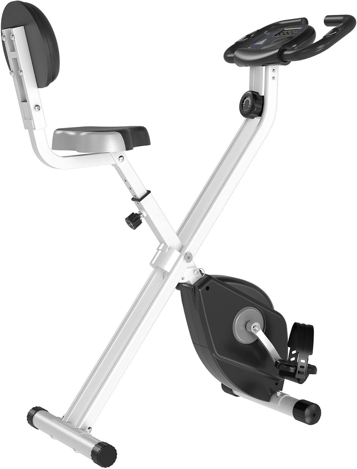Test : vélo d'appartement HOMCOM pliable et polyvalent