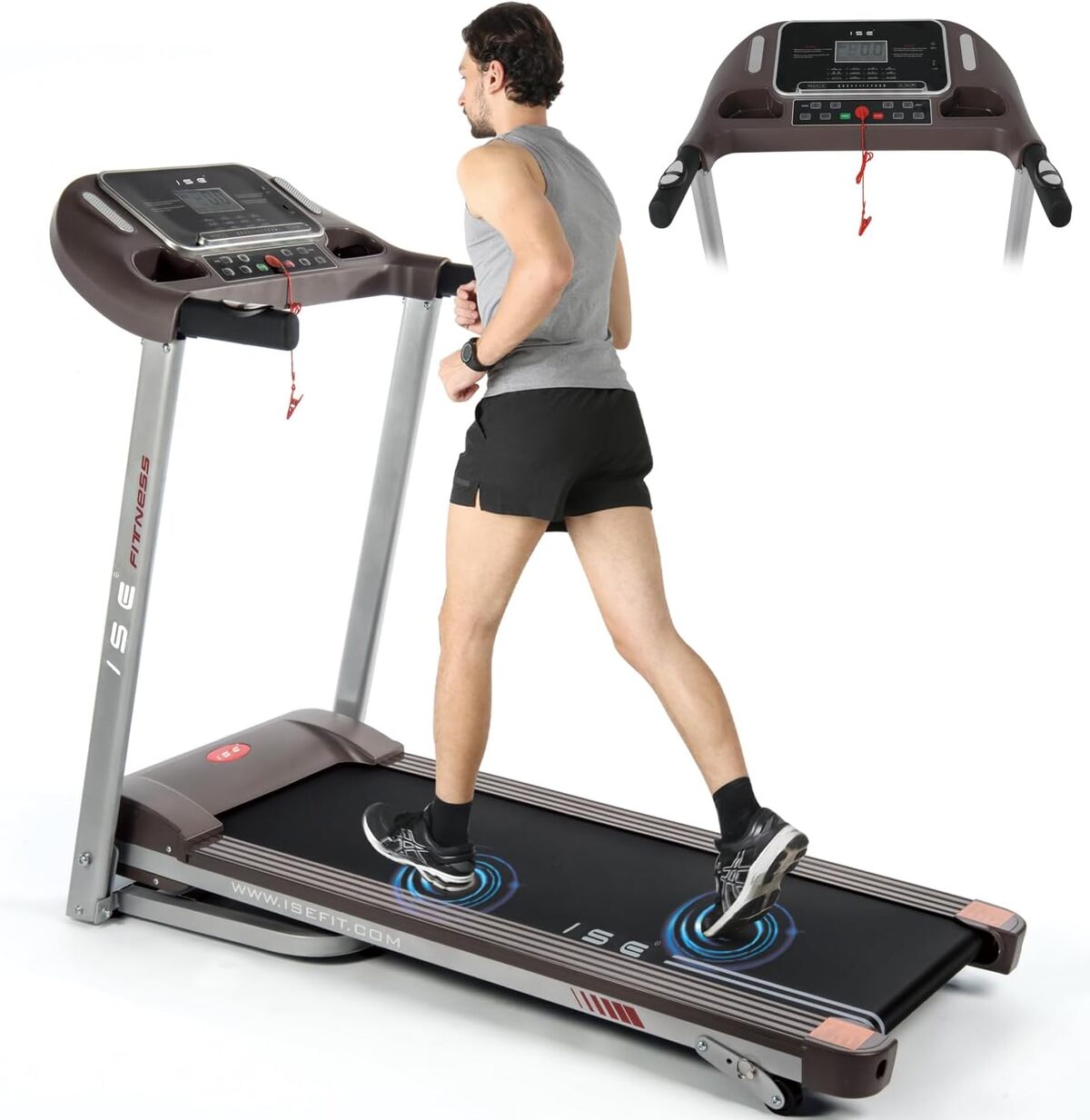 Test du tapis de course électrique ISE : performance et praticité pour vos entraînements