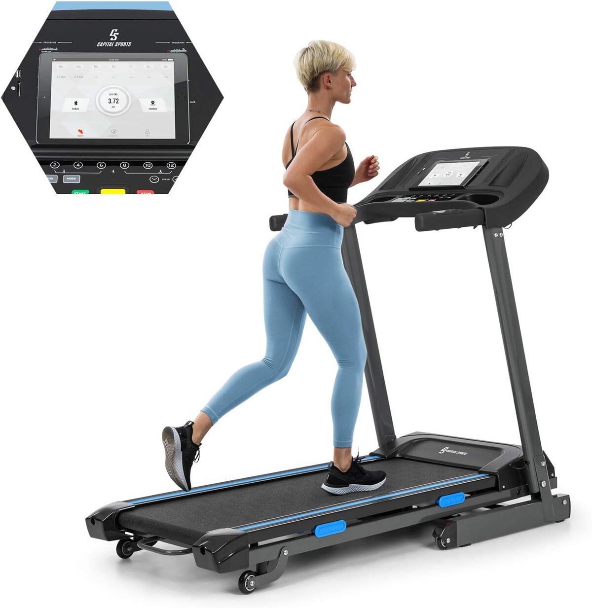 Test du tapis de course pliable Klar Fit Highflyer 2.0