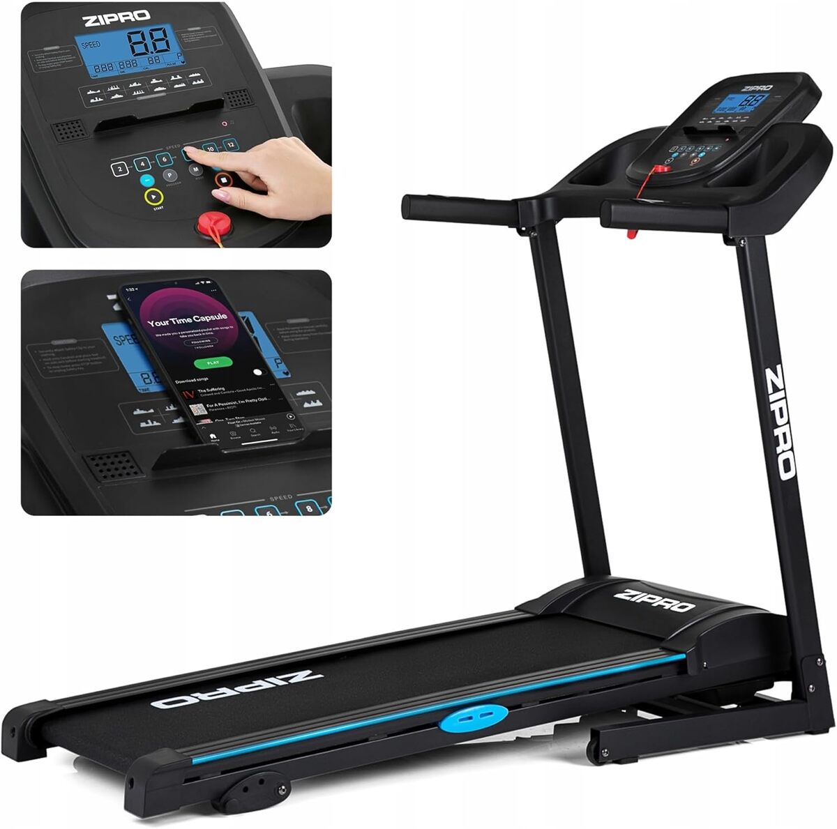 Test du tapis de course ZIPRO Tekno : compact et performant