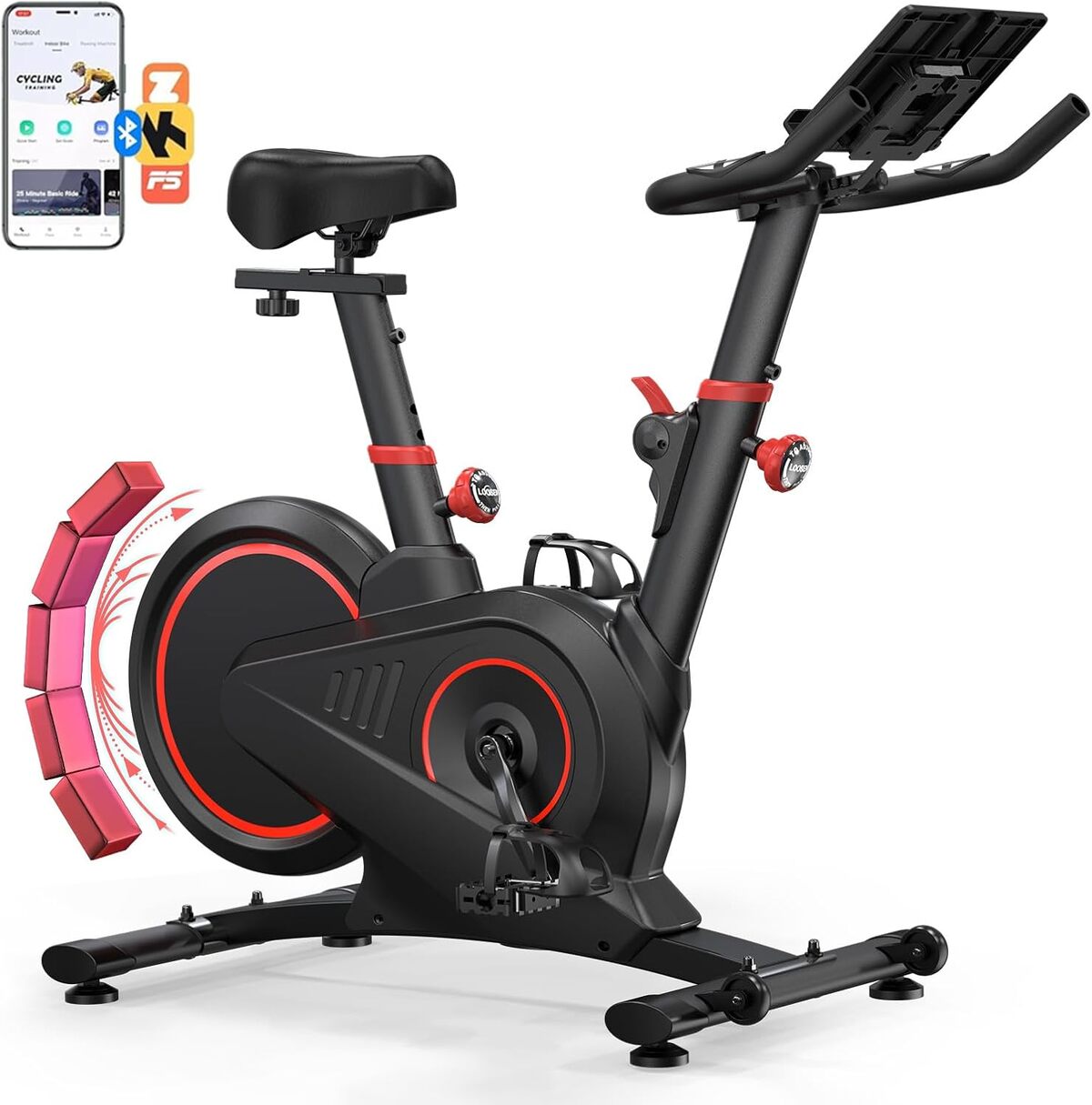 Test du vélo d'appartement magnétique Dskeuzeew : performance et confort à domicile