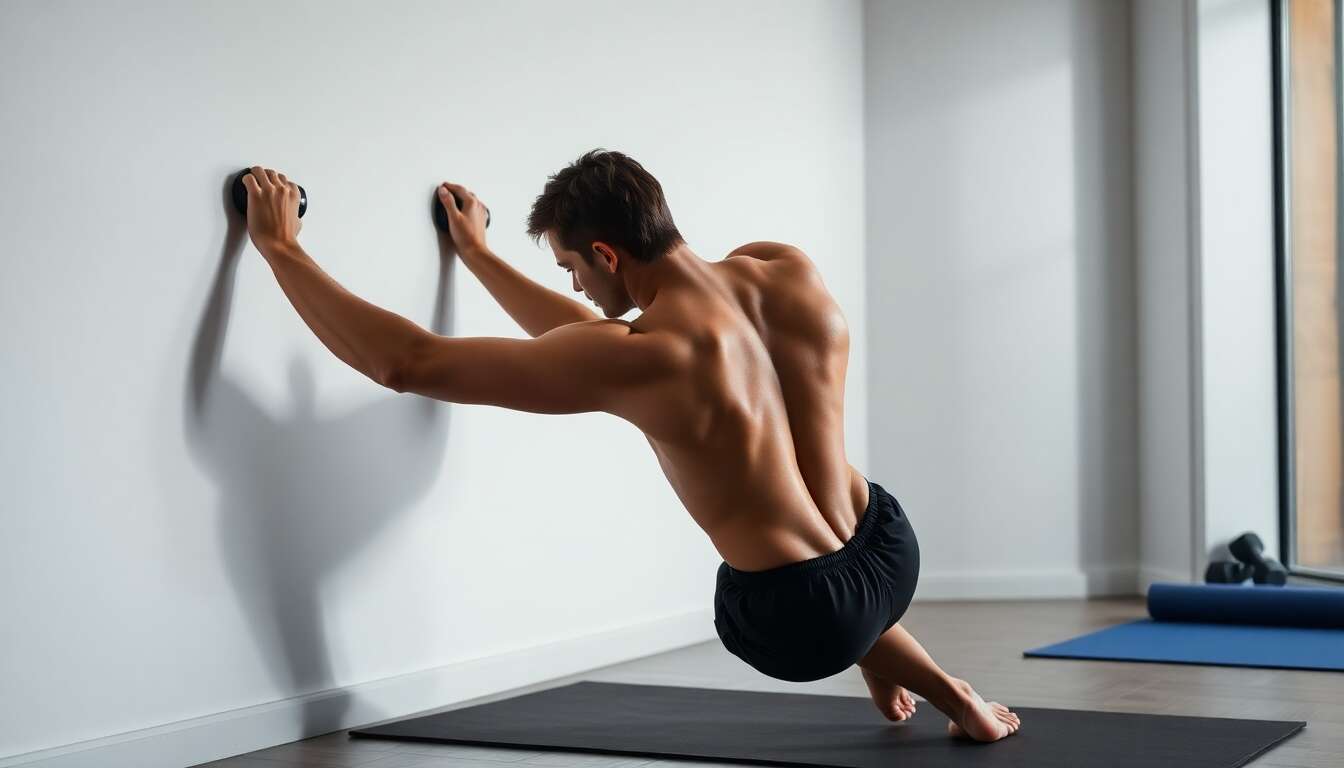Squat statique contre un mur : maîtrisez l’exercice de la chaise !
