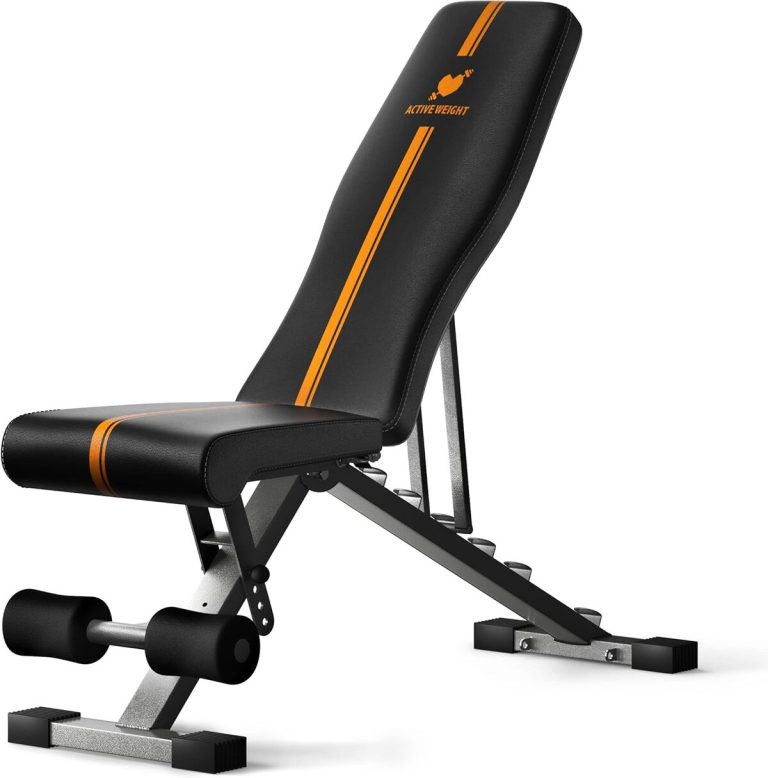 Banc De Musculation Pliable MAHAO - Inclinable Réglable, Capacité 230 Kg, Pour Domicile/bureau - 4