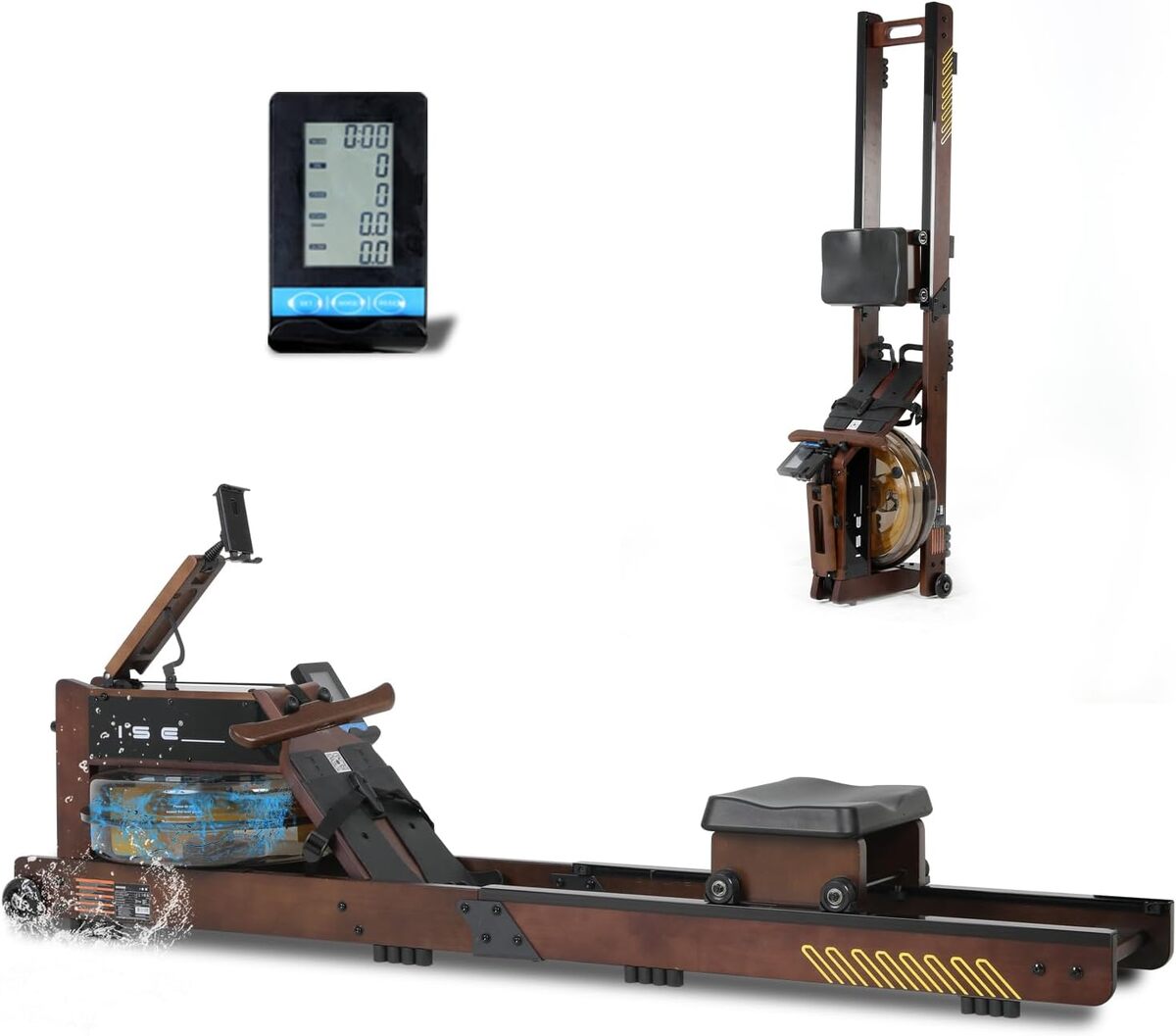 Test du rameur ISE pliable : performance, confort et innovation