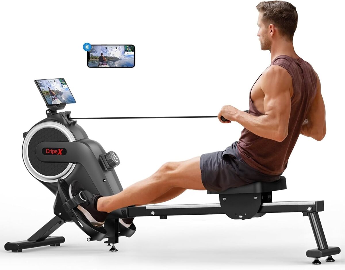 Test du rameur magnétique Dripex : 16 niveaux pour un entraînement à domicile optimal