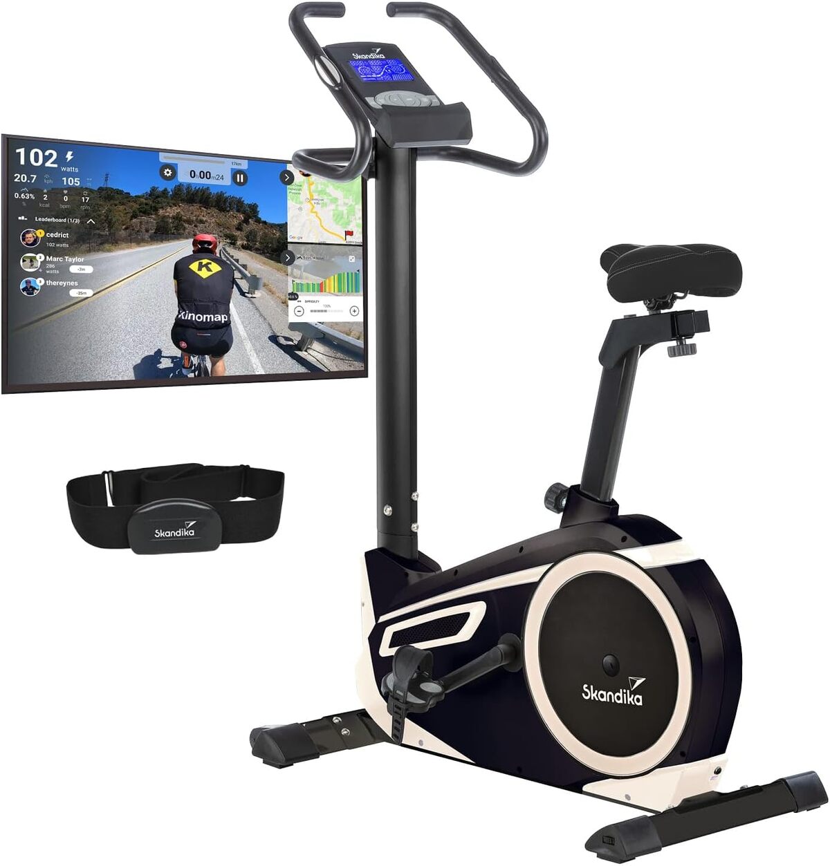 Test du Skandika Morpheus : vélo d'appartement tout-en-un