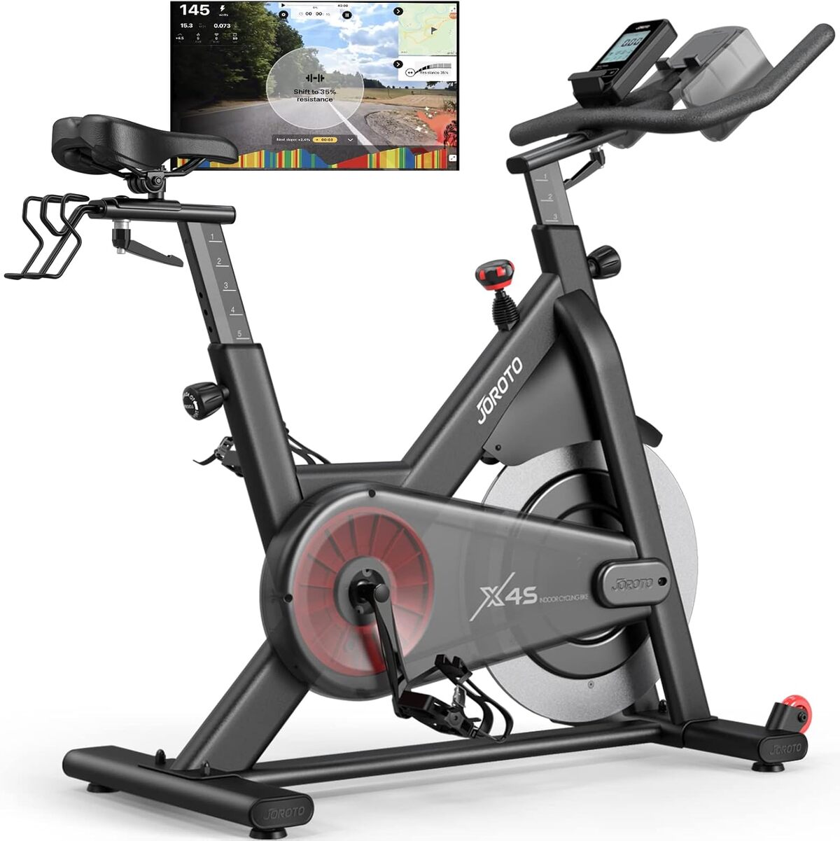 Test du vélo d'appartement JOROTO X4S Bluetooth 150 kg