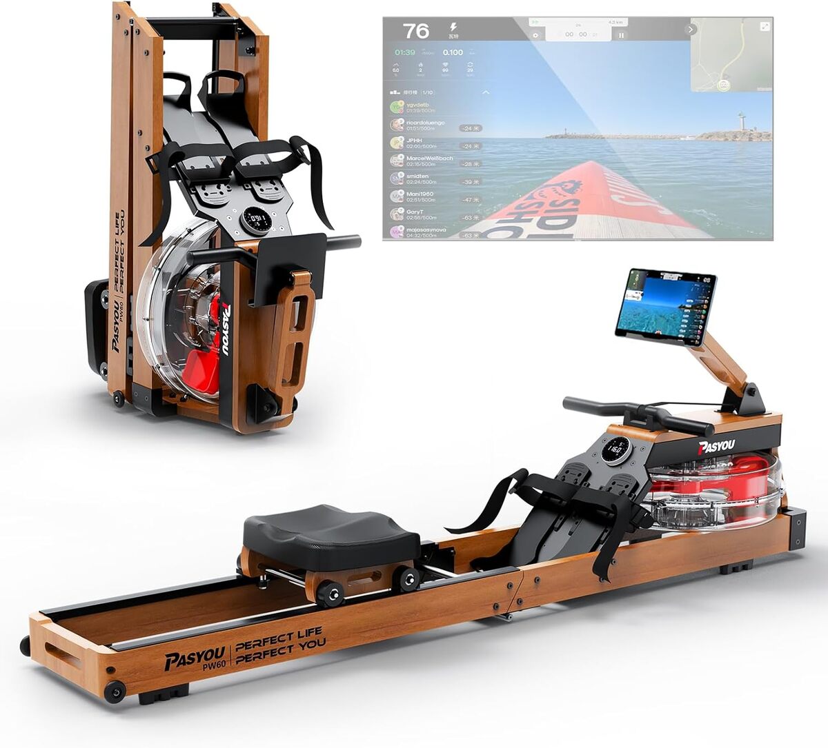 Test : rameur PASYOU PW60, le partenaire sportif à domicile