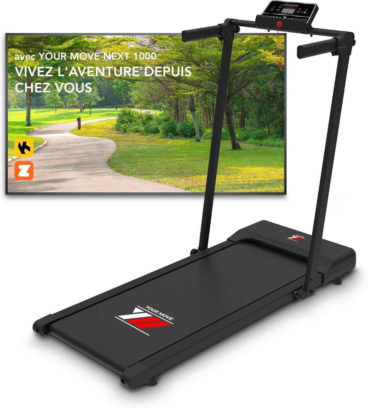 Test tapis de course YM NEXT 1000 : performance compacte et connectée