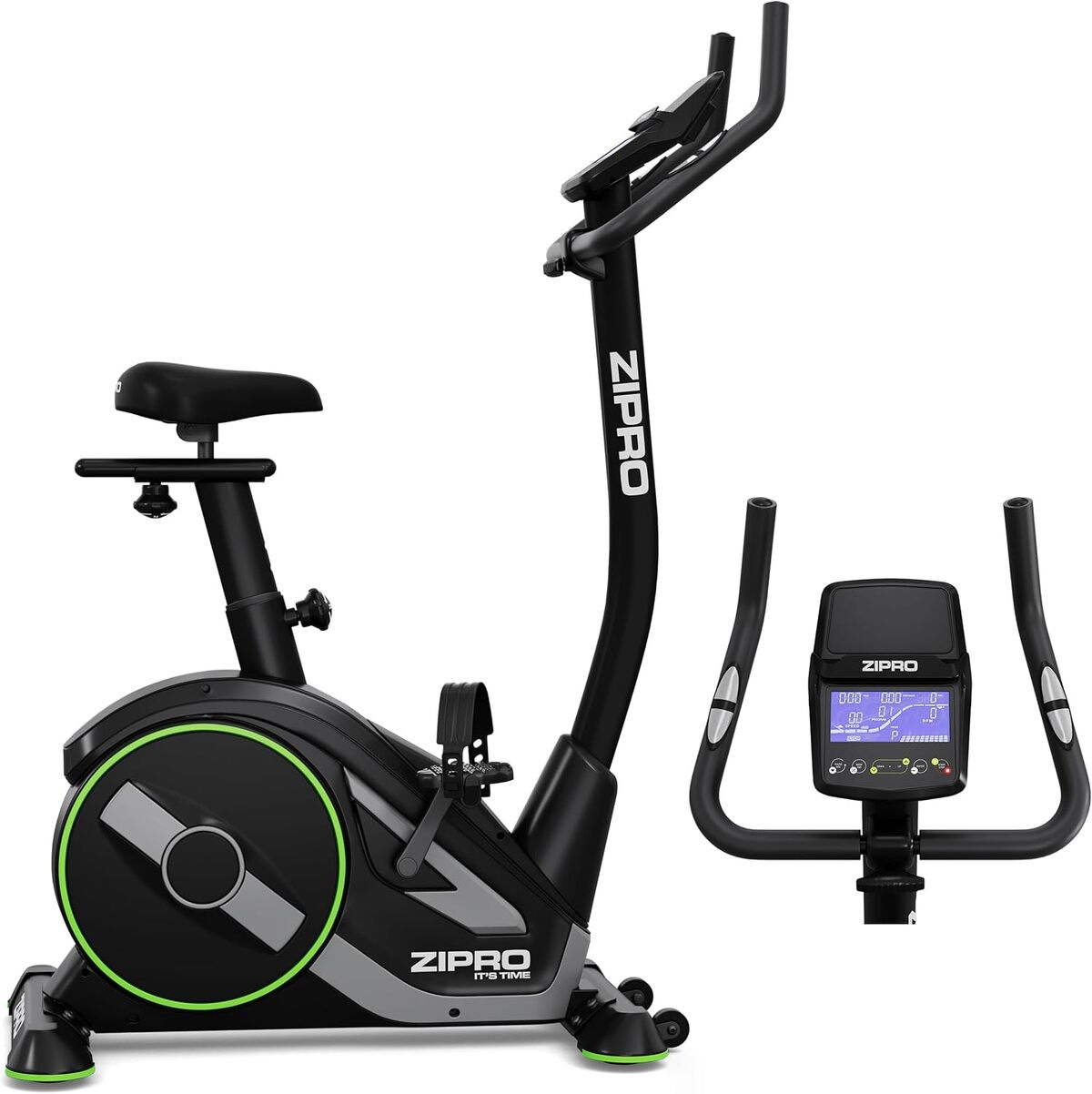 Test du vélo d'appartement Zipro Rave : résistance et connectivité au service du fitness