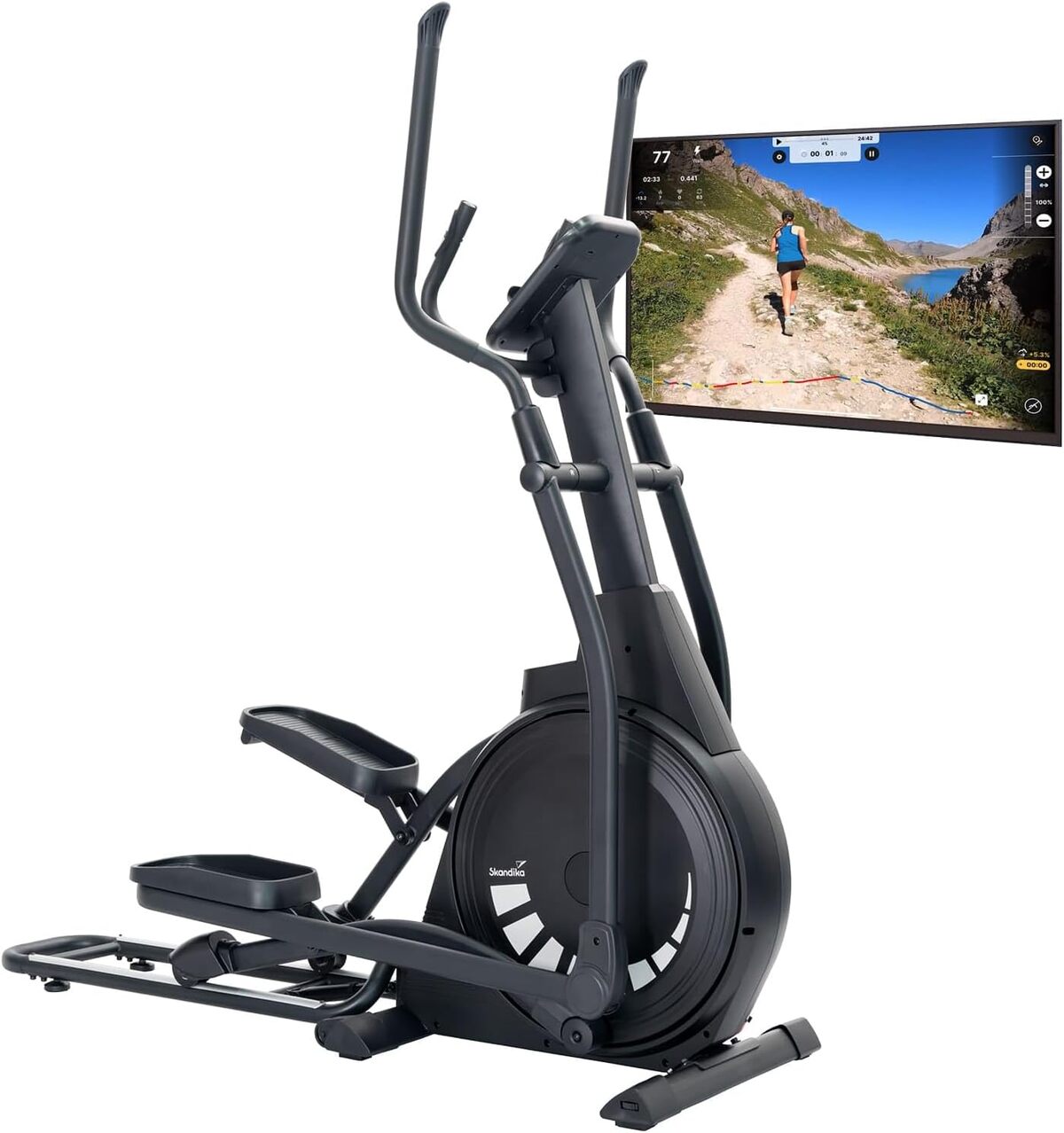 Test : skandika vélo elliptique Carbon P23/P20-R, 23 programmes de fitness