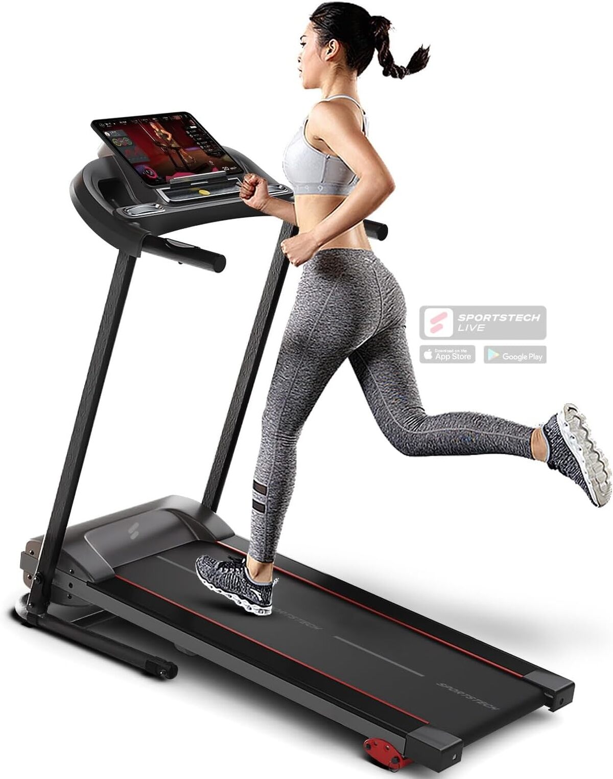 Test Sportstech F10 : tapis de course polyvalent et silencieux