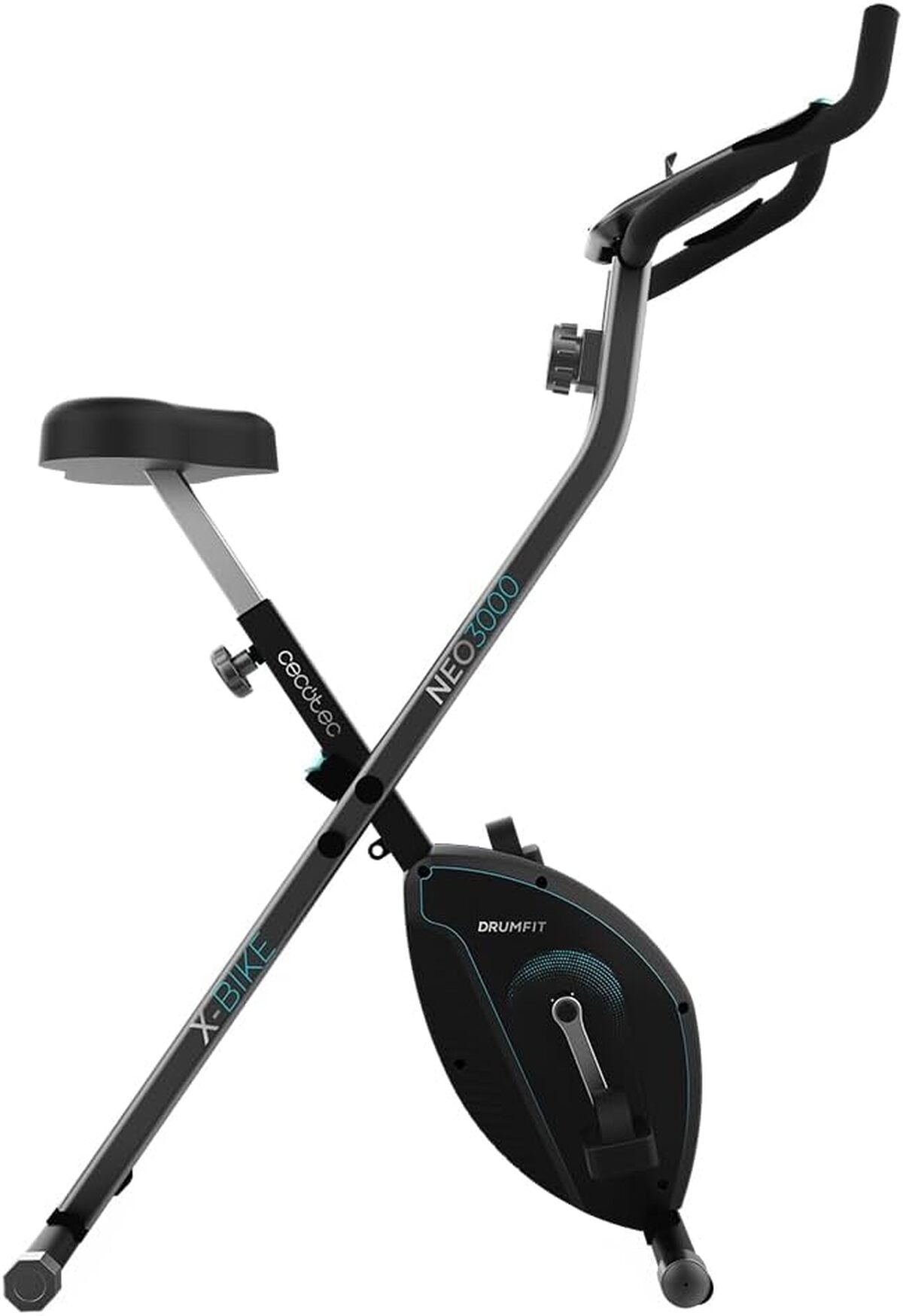 Test : vélo d'appartement pliable Cecotec X-Bike, résistance et confort