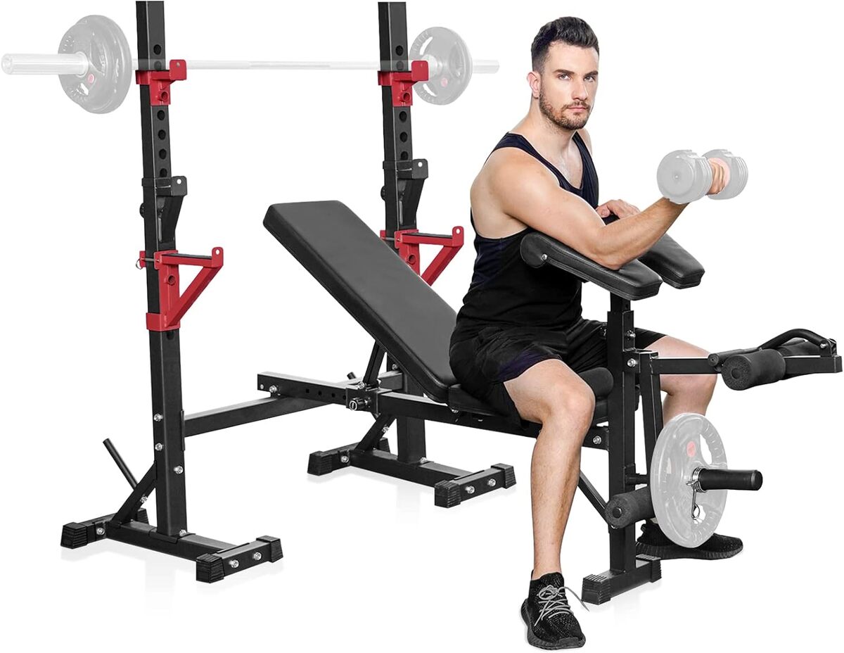 Test du banc de musculation olympique Bongkim