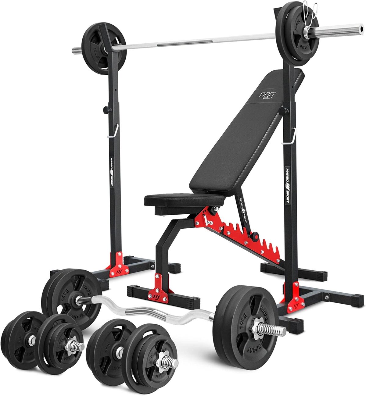 Test : banc de musculation Marbo Sport MH7_140KG_Kier 2.0