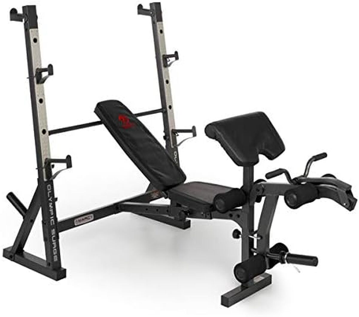 Test du banc olympique Marcy MD857 : polyvalence et performance