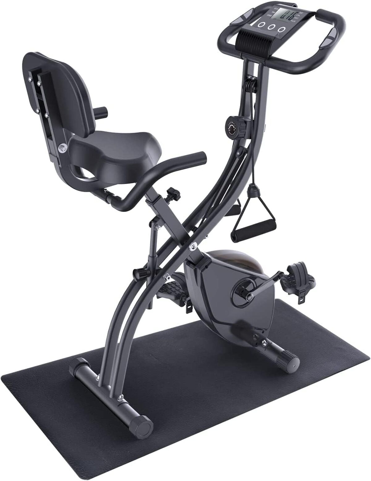 Test du vélo d'appartement pliable Sportneer ergomètre 16 niveaux