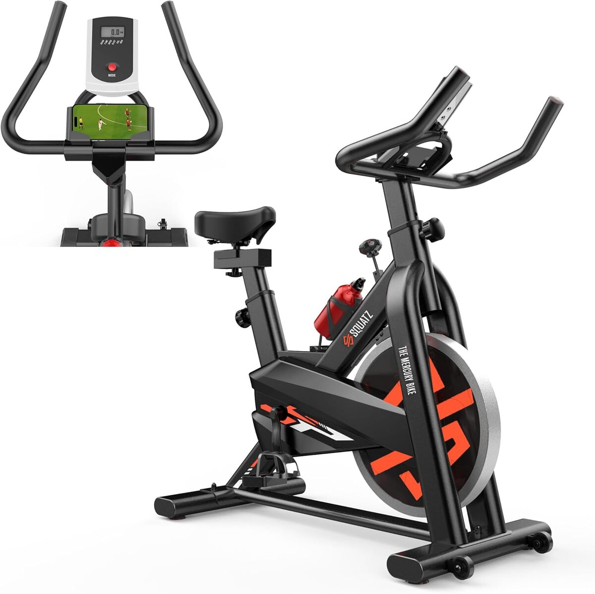 Test du vélo d'exercice SQUATZ : performant et ajustable pour votre salle