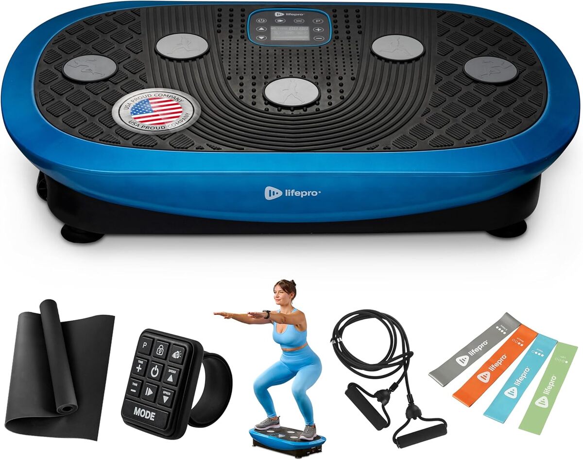 Test de la LifePro Rumblex Plus : plateforme de vibration 4D pour la remise en forme