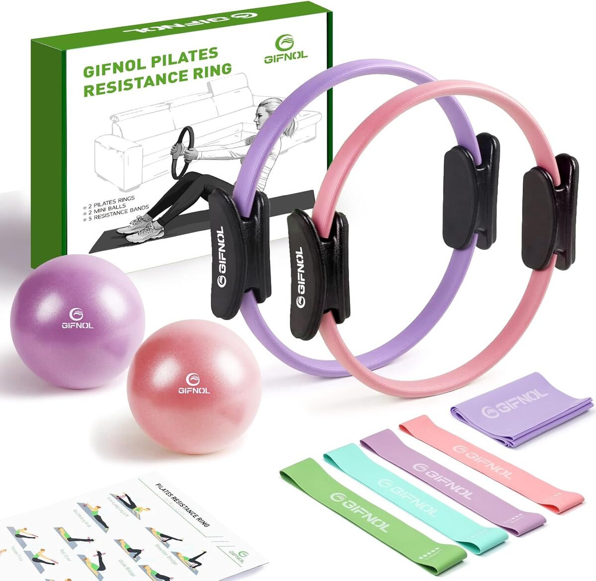Test de l'ensemble anneau et balle GIFNOL pour Pilates à domicile