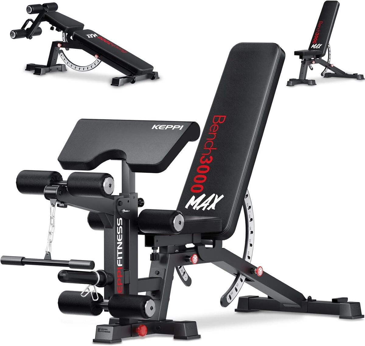 Test du banc musculation Keppi Bench3000 Max : robuste et réglable, 600 kg