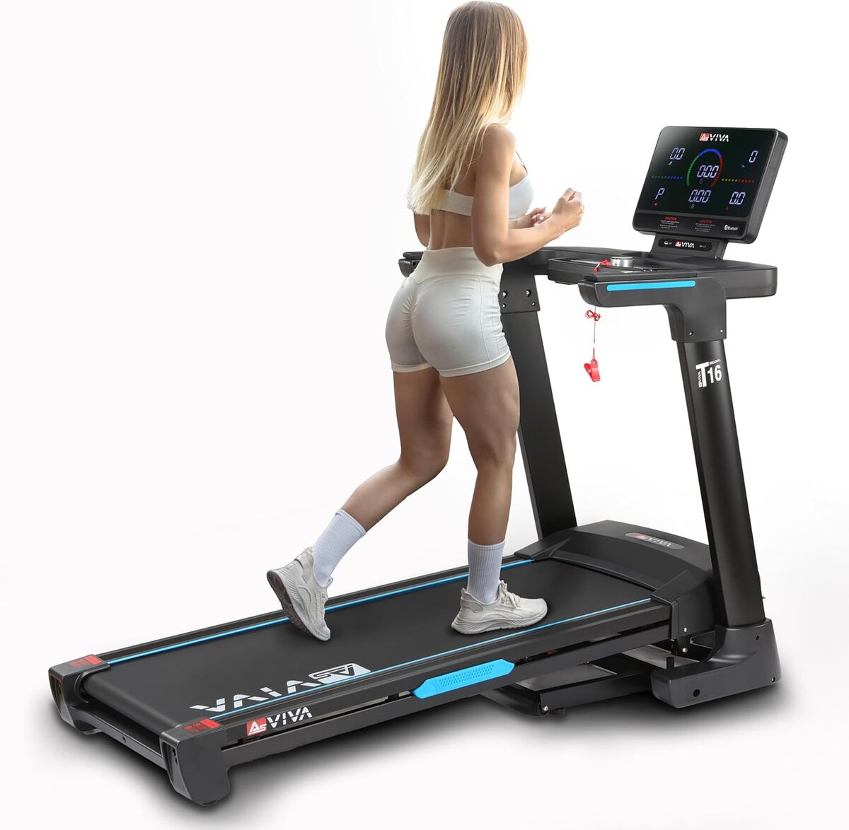 Test du tapis de course AsVIVA T16 : performance électrique et inclinaison