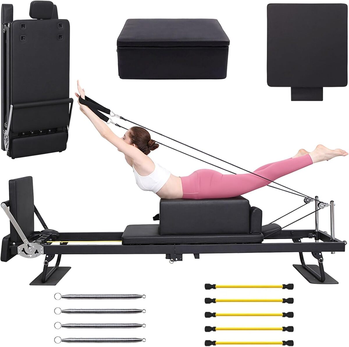 Test : ensemble GRDSGRD appareils Pilates Reformer pliables