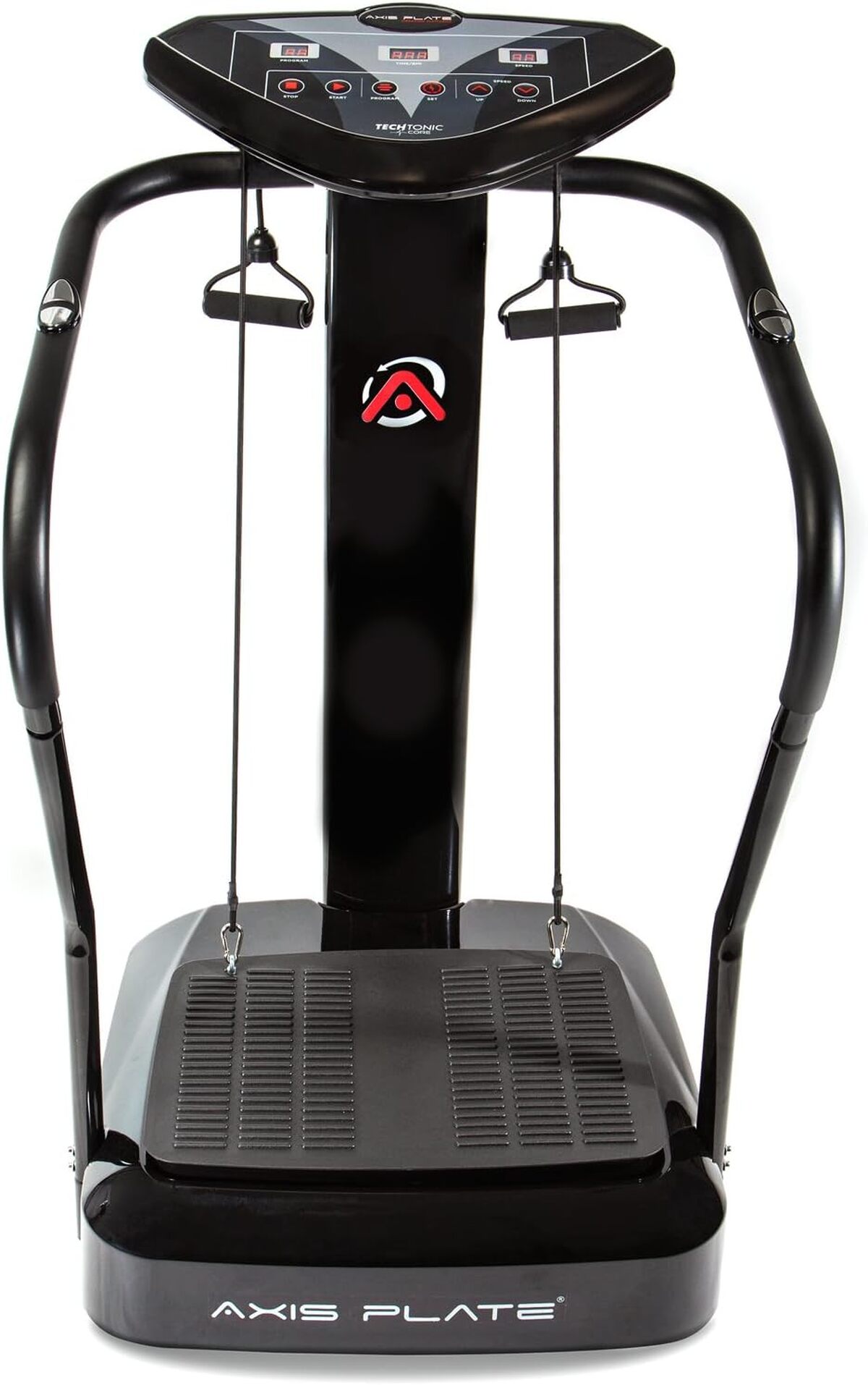 Test de la plateforme vibrante Axis-Plate pour fitness et entraînement