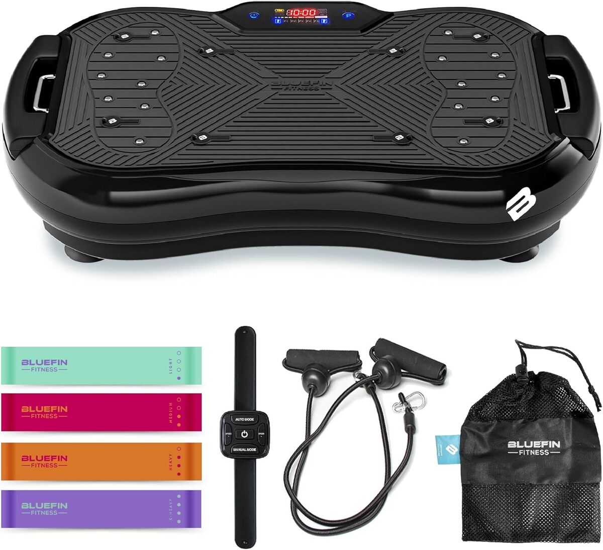 Test de la plateforme vibrante Ultra Slim Plus de Bluefin Fitness : compact et efficace