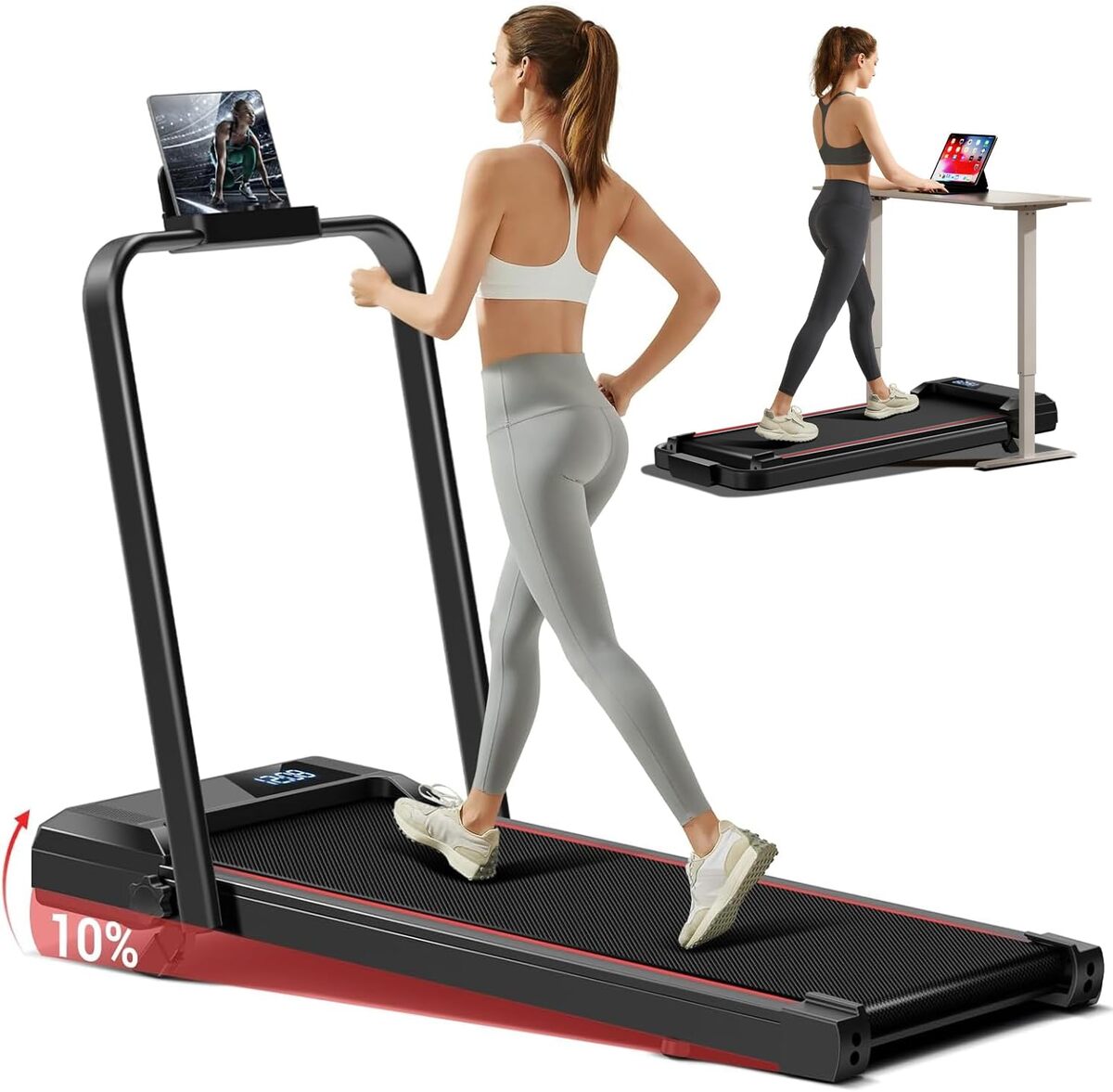 Test du tapis de course pliable Lontek 12km/h, moteur 3.0HP