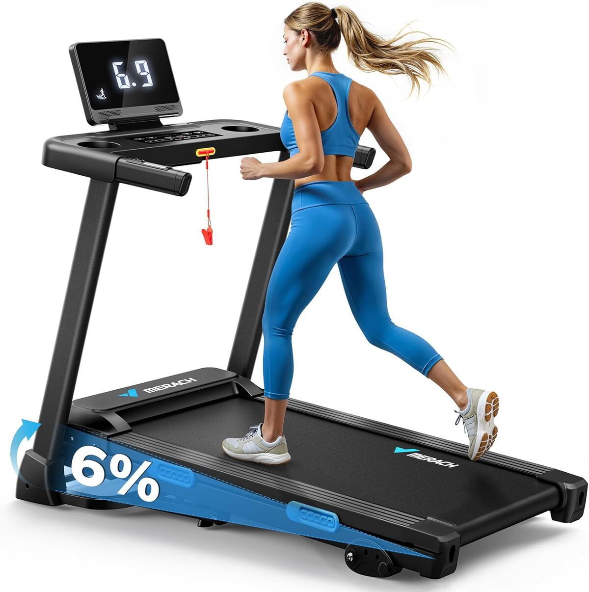 Test du tapis de marche MERACH : pliable et performant