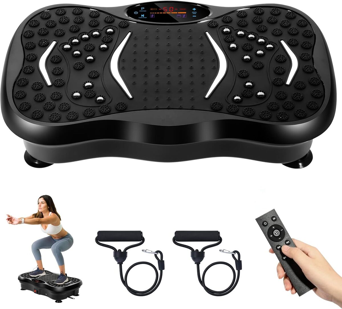 Test EVOLAND plaques de vibration : fitness à domicile avec haut-parleur Bluetooth