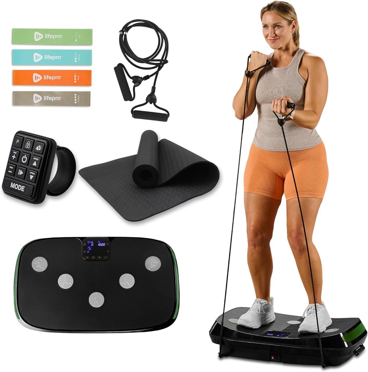 Test LifePro plateforme vibrante 3D double moteur