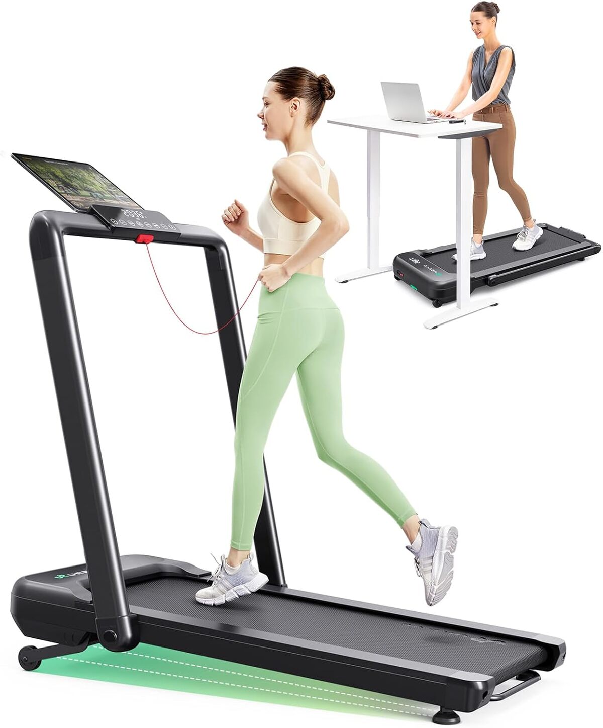 Test : urevo tapis de course pliable avec inclinaison automatique