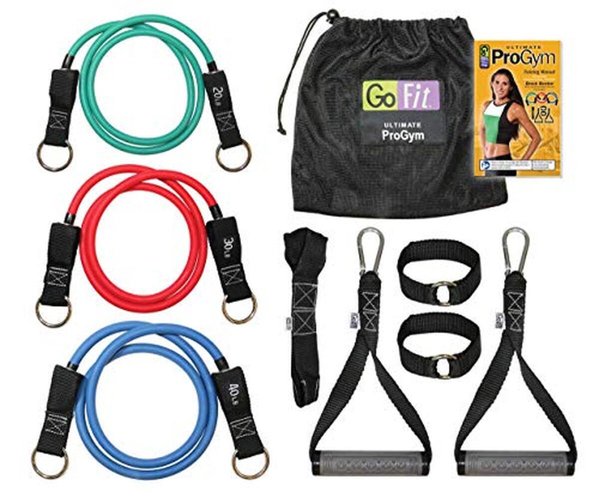 Test du set de bandes de résistance Ultimate Pro Gym de Go Fit