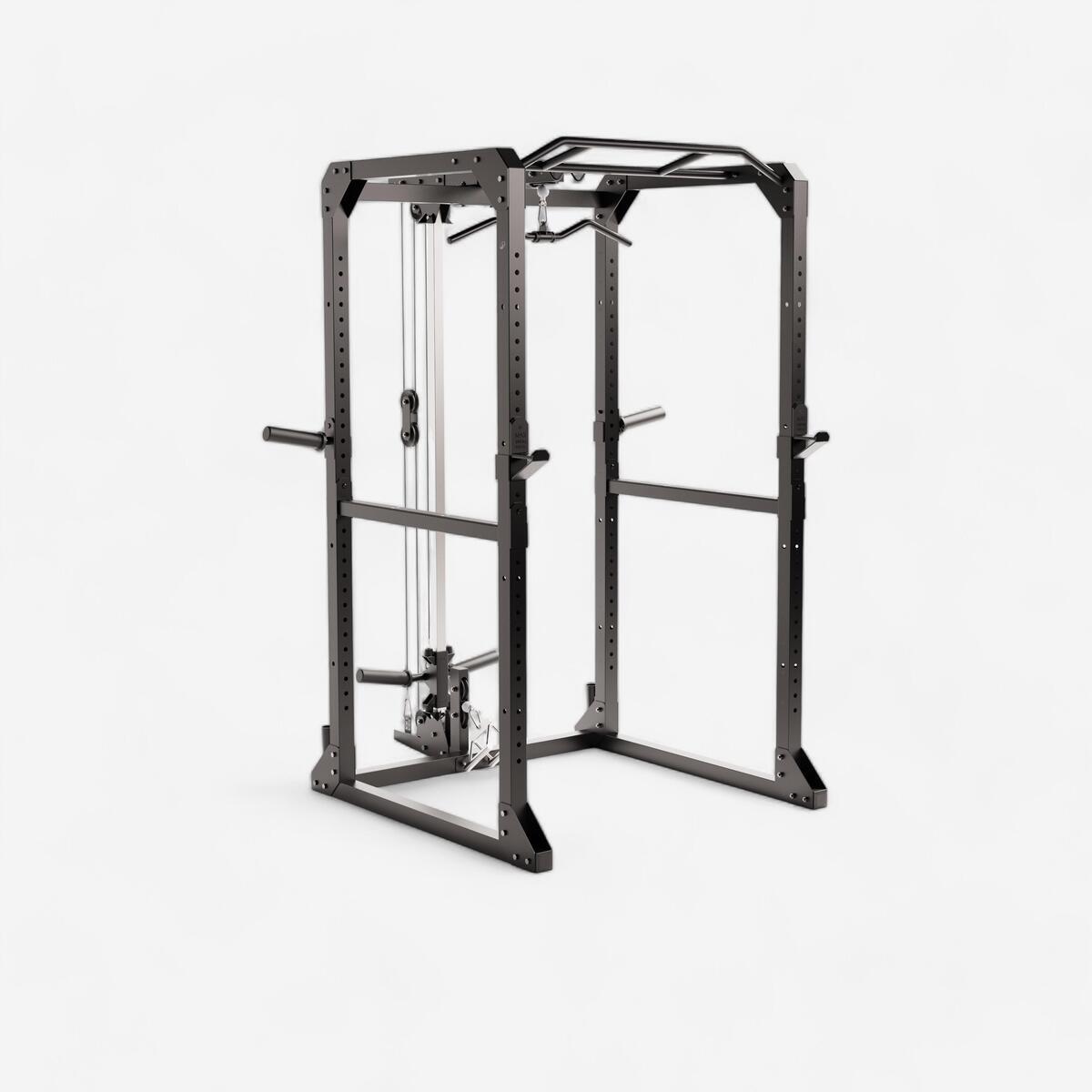 Test du power rack 900 Decathlon